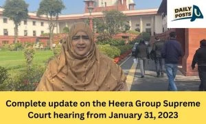 Complete update on the Heera Group Supreme Court hearing from January 31, 2023