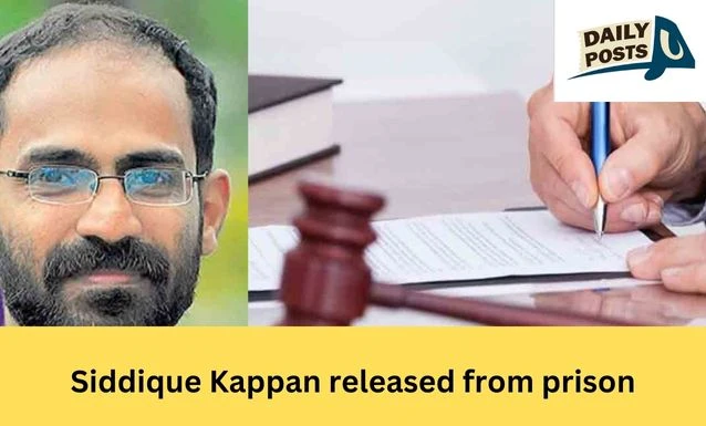 Siddique Kappan released from prison